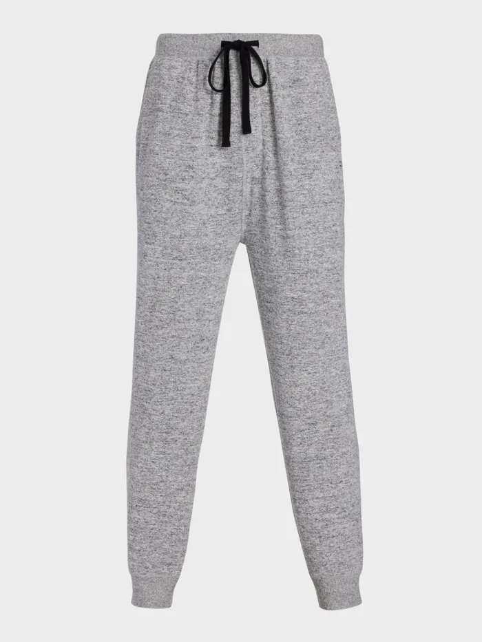 Men Grey Marle Cuff Pj Pant Grey Marle Peter Alexander Pants