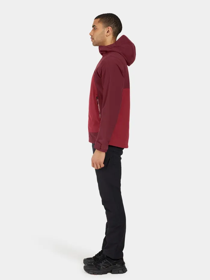 Men Grit Jacket Anemon Red Didriksons Spring Jackets