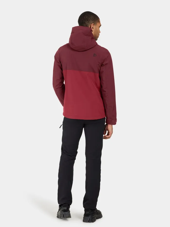 Men Grit Jacket Anemon Red Didriksons Spring Jackets