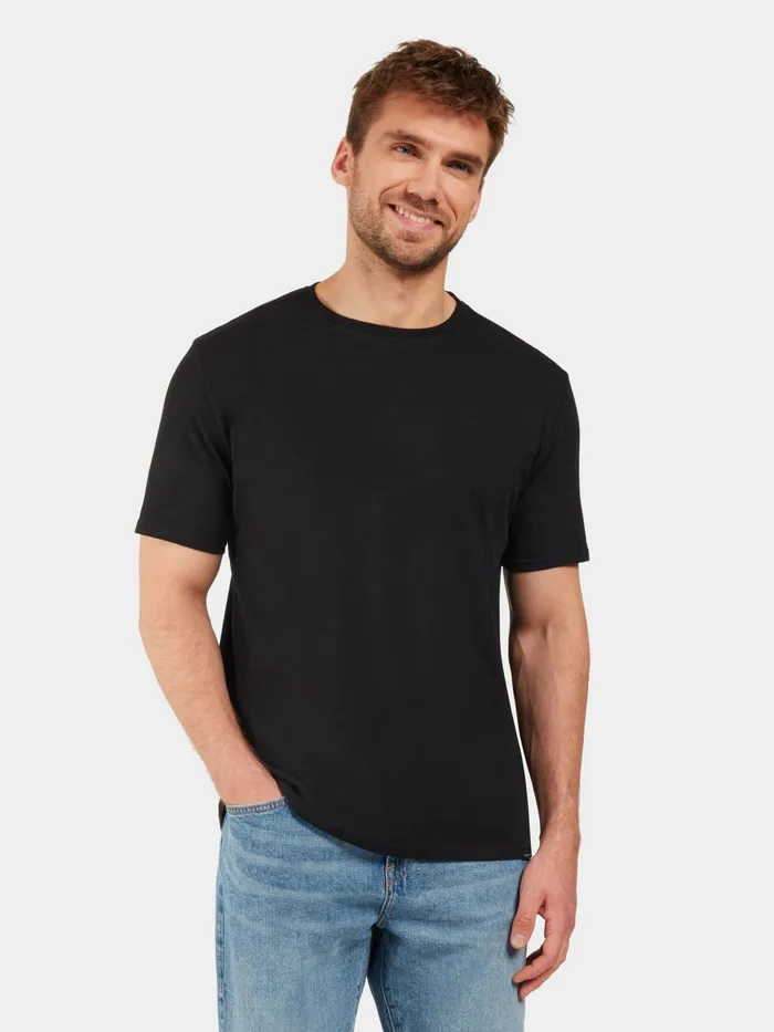 Men Harald Tshirt Black Didriksons TShirts and Polos
