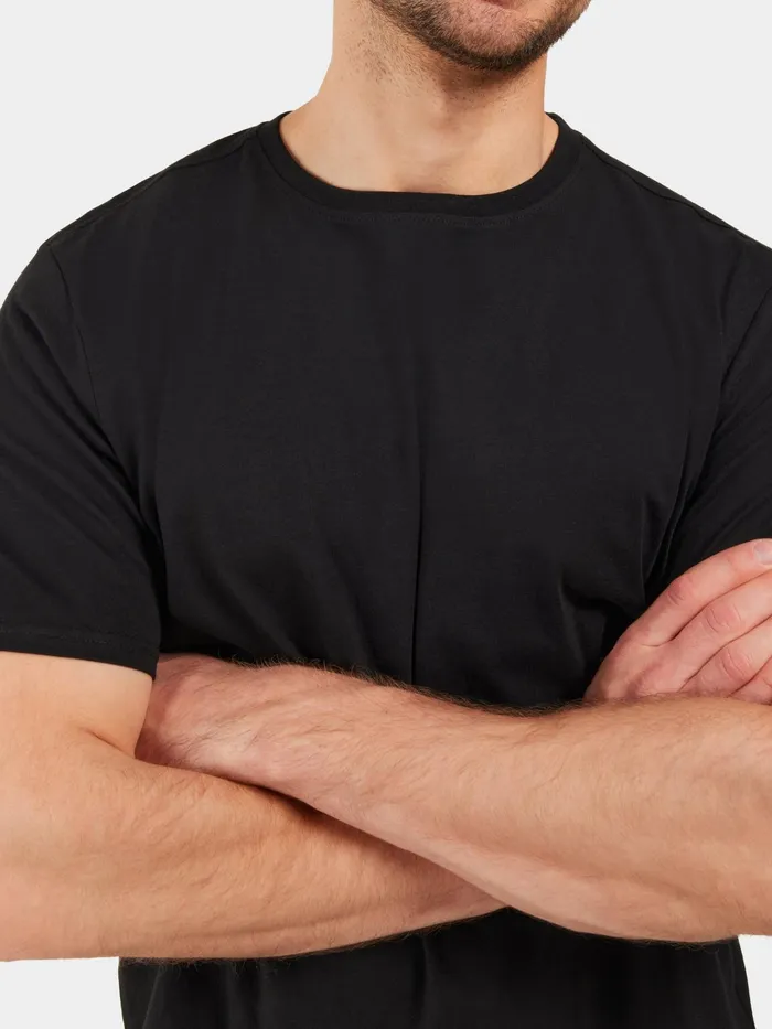 Men Harald Tshirt Black Didriksons TShirts and Polos
