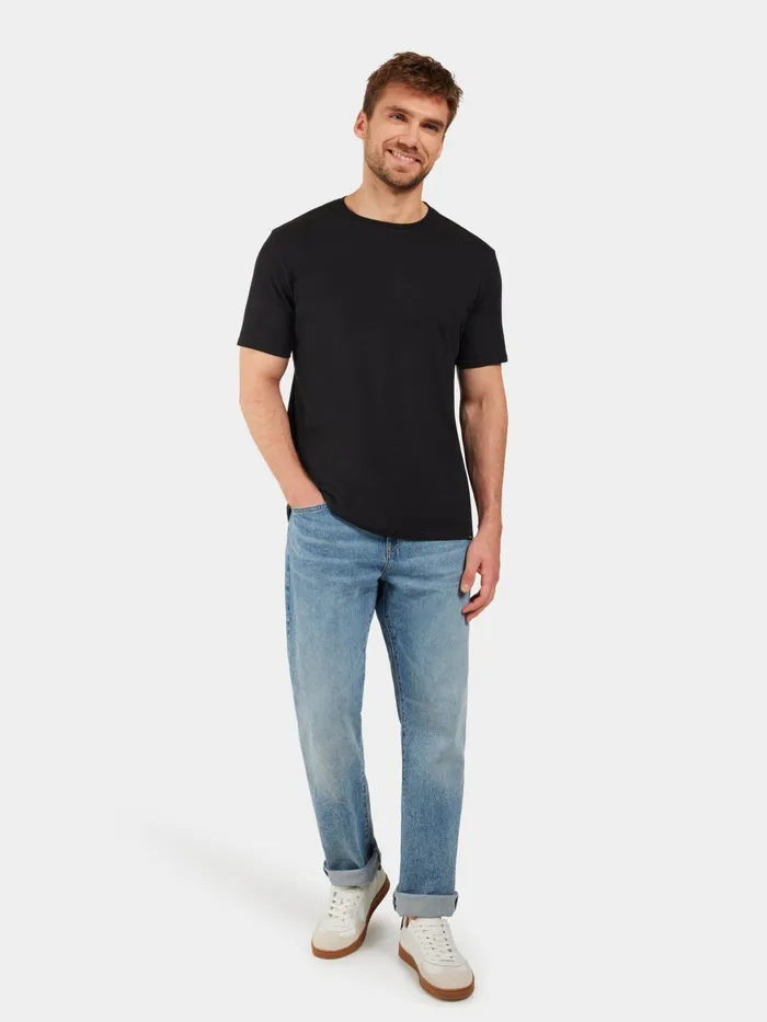 Men Harald Tshirt Black Didriksons TShirts and Polos