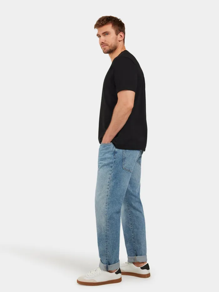 Men Harald Tshirt Black Didriksons TShirts and Polos