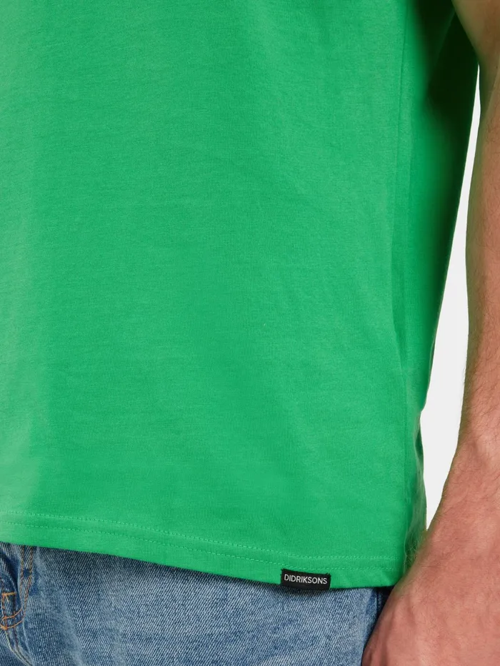 Men Harald Tshirt Summer Green Didriksons TShirts and Polos