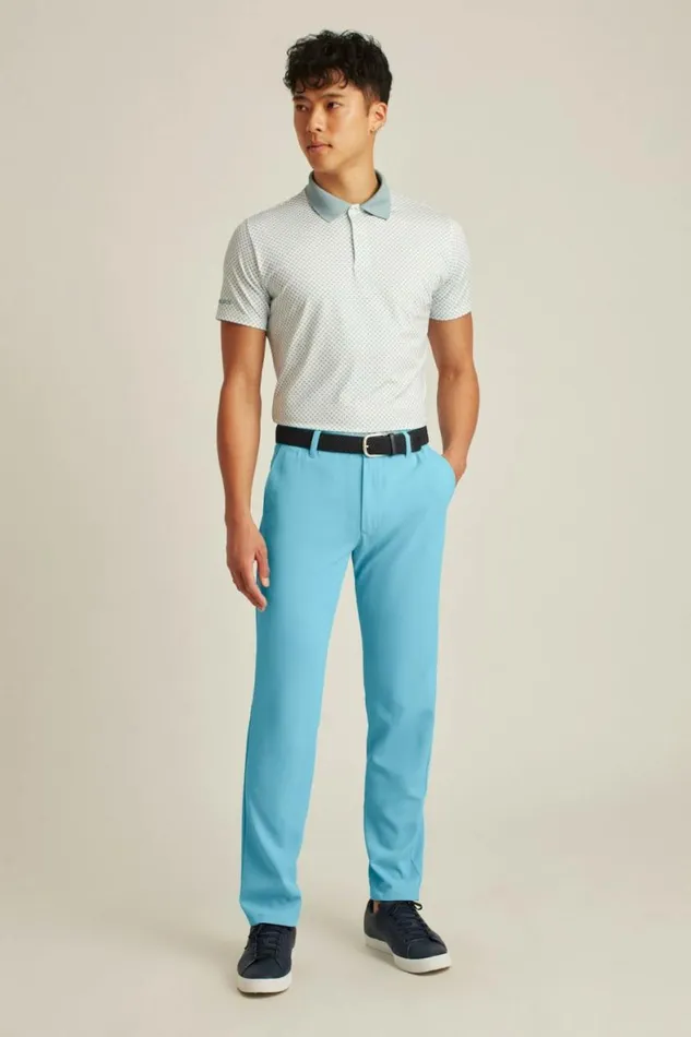 Men Highland Tour Golf Pants Faded Blue Bonobos Joggers and Athleisure