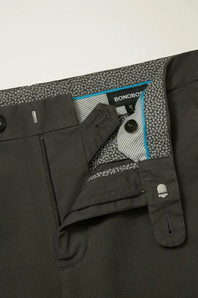 Men Italian Stretch Chino Shorts Asphalt Grey Bonobos Chino Shorts