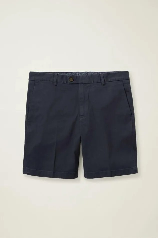 Men Italian Stretch Chino Shorts Maritime Blue Bonobos Chino Shorts
