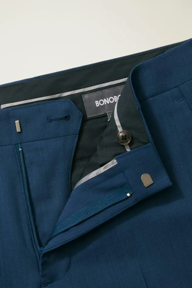 Men Italian Stretch Wool Dress Pants Midnight Blue Bonobos Dress Pants