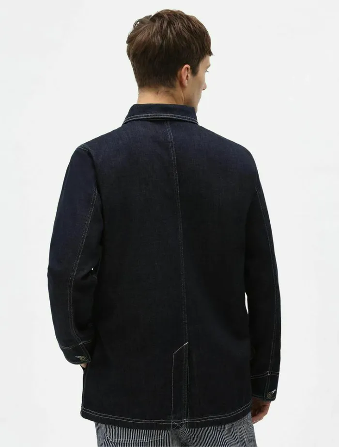 Men Jackets Dickies Morristown Jacket Rsed Indigoblue