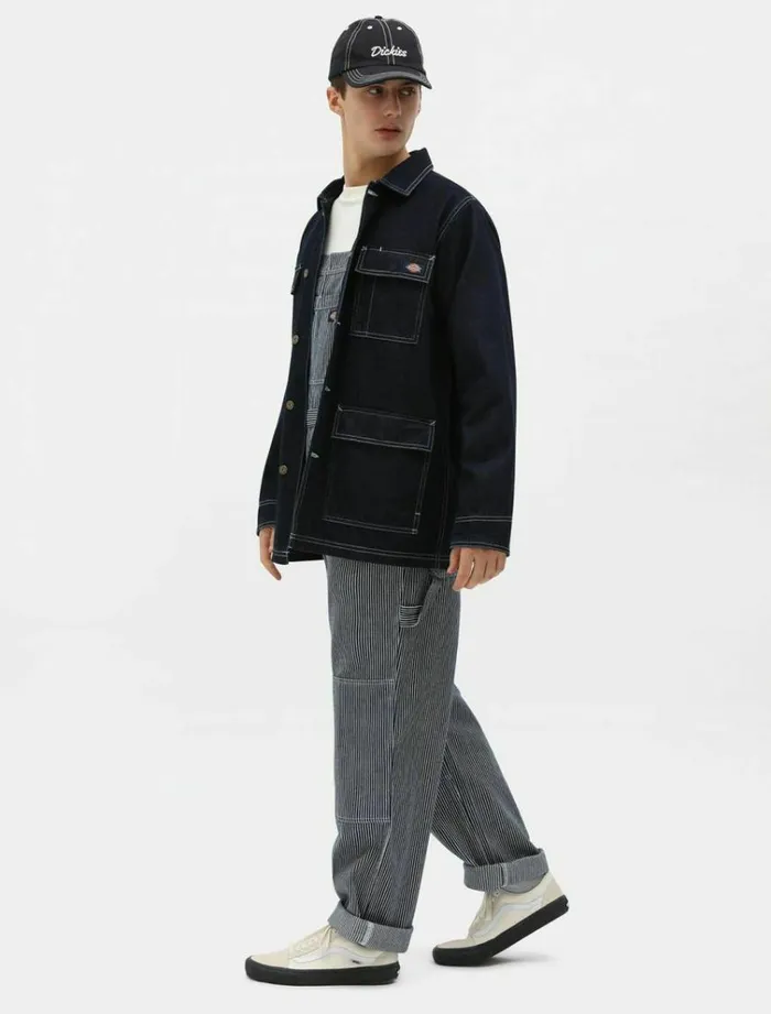 Men Jackets Dickies Morristown Jacket Rsed Indigoblue