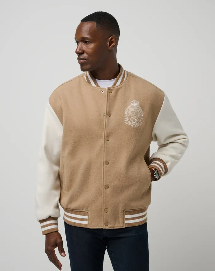 Men Jackets TravisMathew VICTORY MILE JACKET Moonbeam