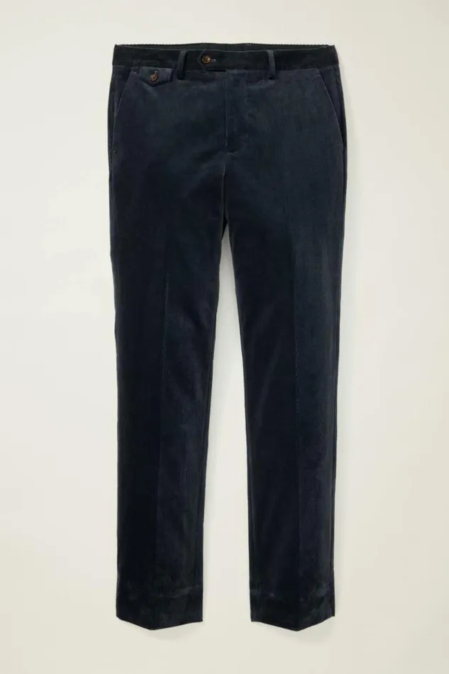 Men Jetsetter Italian Corduroy Dress Pant Dark Blue Bonobos Dress Pants