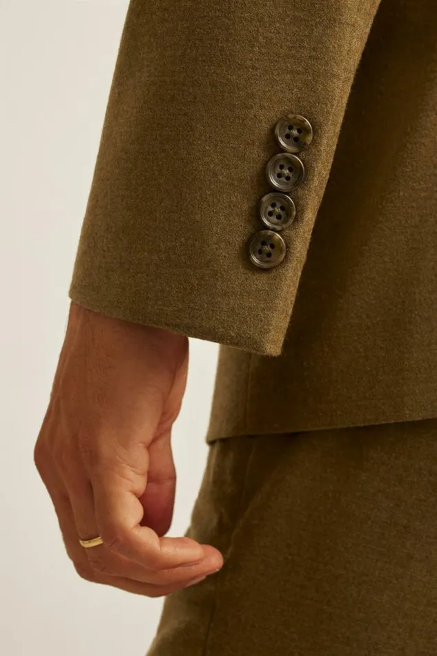 Men Jetsetter Italian Flannel Blazer Camel Bonobos Blazers and Sport Coats