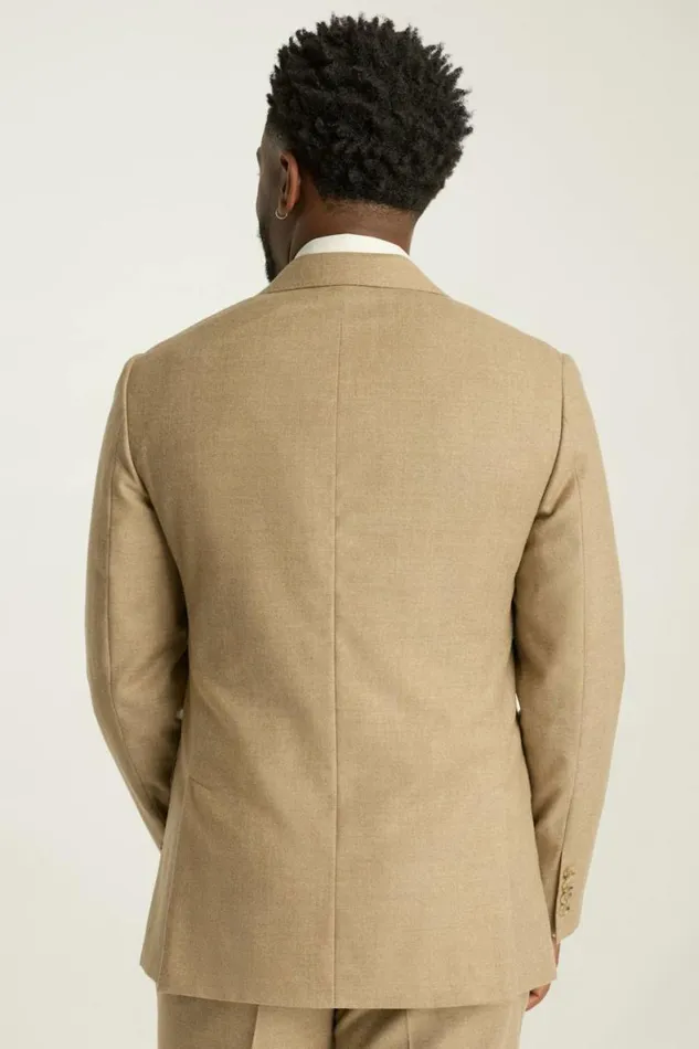 Men Jetsetter Italian Flannel Blazer Sand Bonobos Blazers and Sport Coats