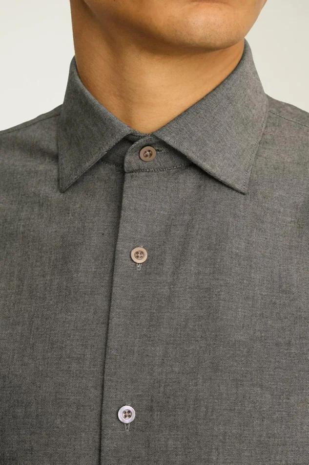 Men Jetsetter Stretch Dress Shirt Gray Chambray Bonobos Business Casual Shirts