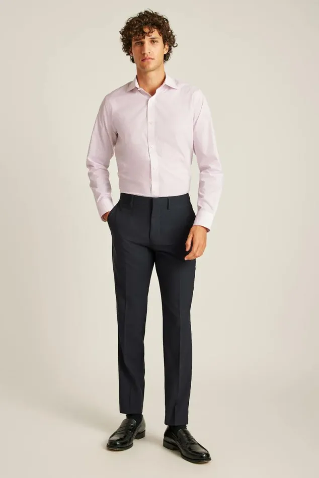 Men Jetsetter Stretch Dress Shirt Rose Dot Bonobos Business Casual Shirts