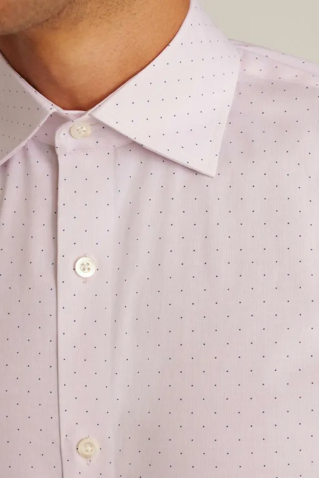Men Jetsetter Stretch Dress Shirt Rose Dot Bonobos Business Casual Shirts