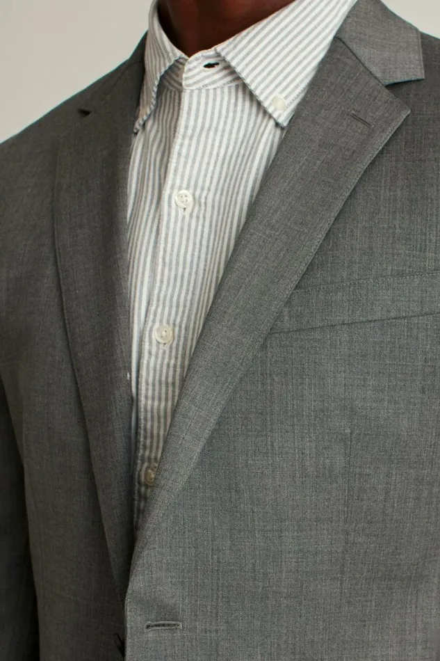 Men Jetsetter Wool Blazer Grey Bonobos Blazers and Sport Coats