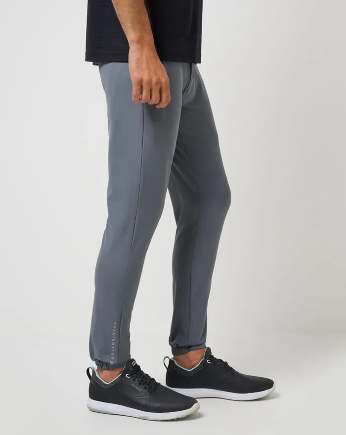 Men Joggers and Lounge TravisMathew OPEN TO CLOSE JOGGER Quiet Shade