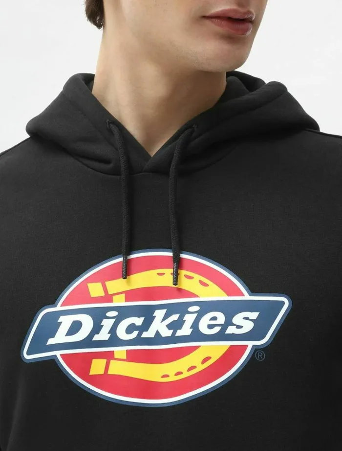 Men Jumpers and Sweatshirts Dickies Icon Logo Hoodie Black