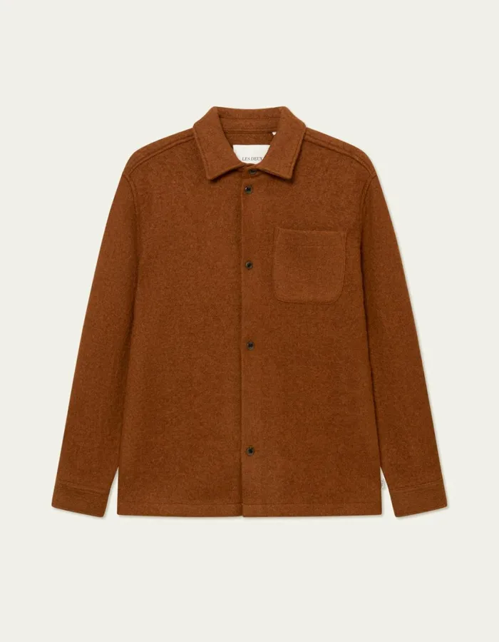Men Kaleb Overshirt 8211 Arabian Spice Les Deux ShirtsOvershirts
