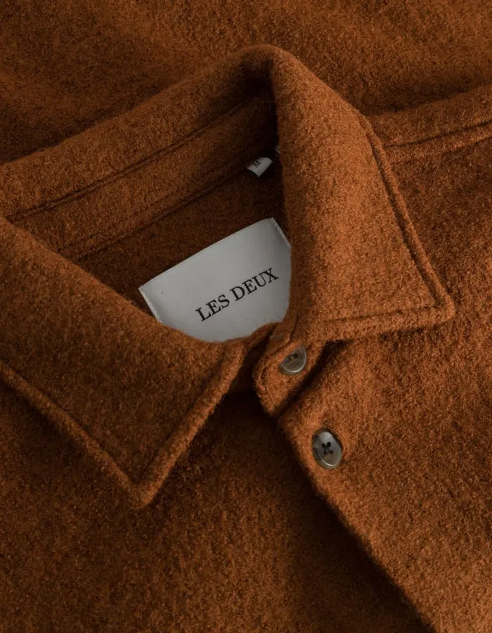 Men Kaleb Overshirt 8211 Arabian Spice Les Deux ShirtsOvershirts