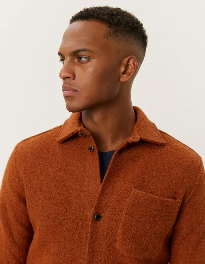 Men Kaleb Overshirt 8211 Arabian Spice Les Deux ShirtsOvershirts