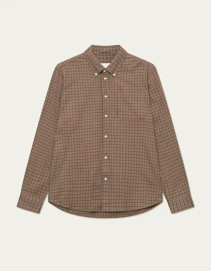 Men Kent Check Shirt 20 8211 Desert TaupeArabian Spice Les Deux ShirtsOvershirts Men Kent Check Shirt 20 8211 Desert TaupeArabian Spice Les Deux ShirtsOvershirts