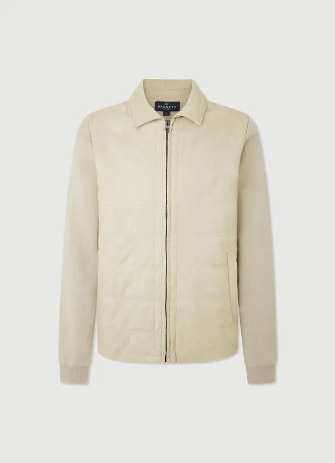 Men Knitwear Hackett London ZipUp Cardigan Beach