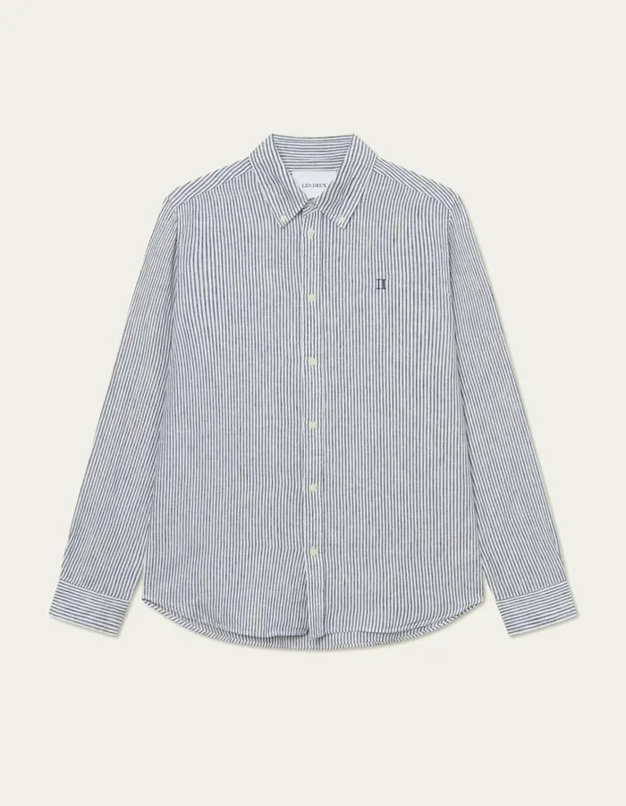Men Kristian Linen BD Shirt 8211 Light IvoryBlueprint Les Deux ShirtsOvershirts Men Kristian Linen BD Shirt 8211 Light IvoryBlueprint Les Deux ShirtsOvershirts