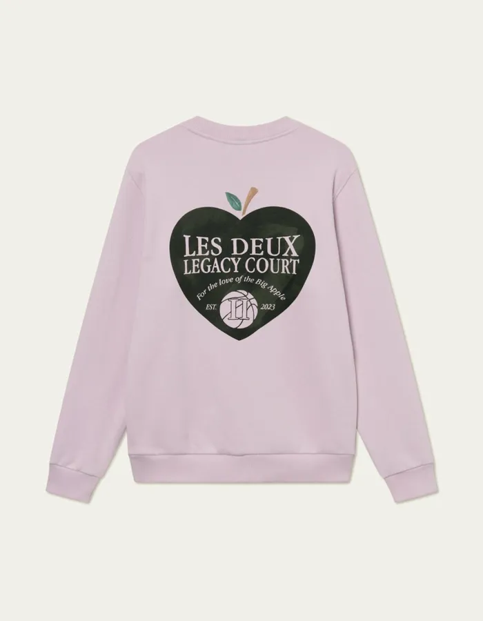 Men Legacy Court Sweatshirt 8211 Oyster Rose Les Deux HoodiesSweatshirts