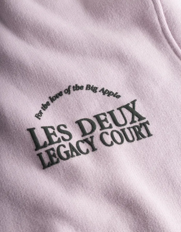Men Legacy Court Sweatshirt 8211 Oyster Rose Les Deux HoodiesSweatshirts