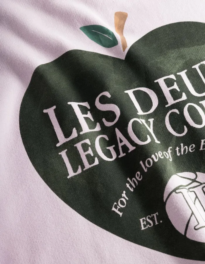 Men Legacy Court Sweatshirt 8211 Oyster Rose Les Deux HoodiesSweatshirts