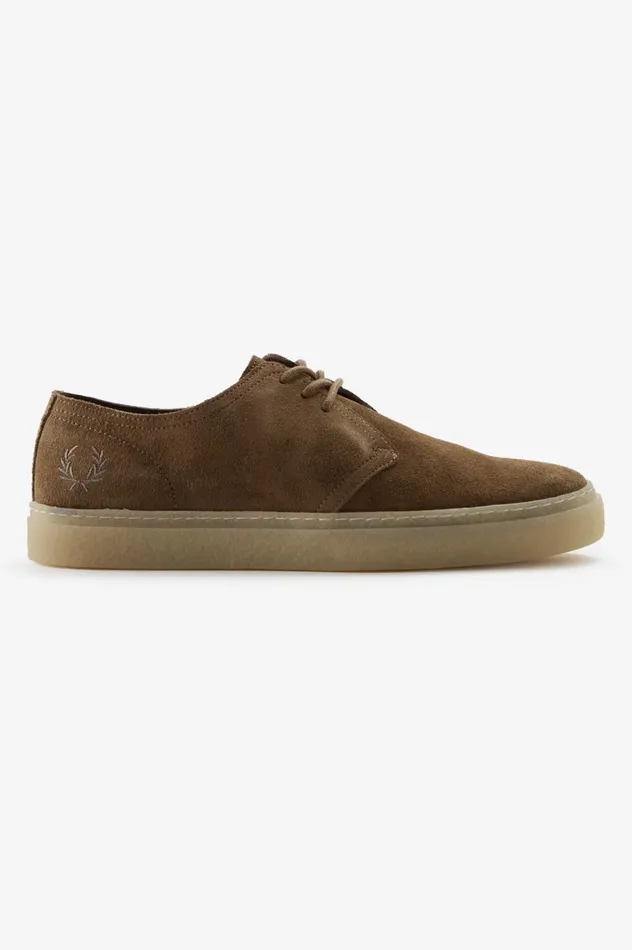 Men Linden Shaded Stone Fred Perry Shoes