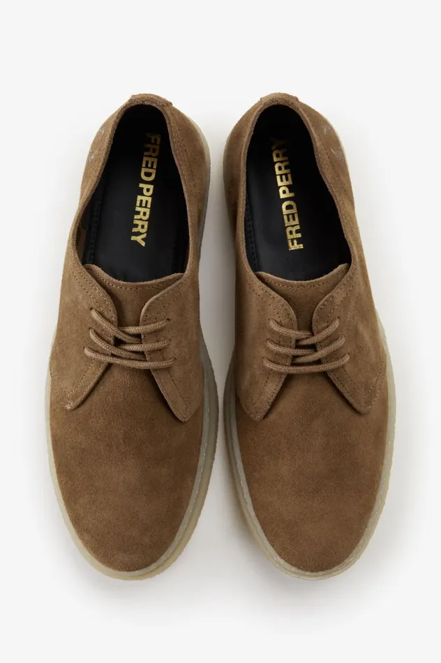 Men Linden Shaded Stone Fred Perry Shoes