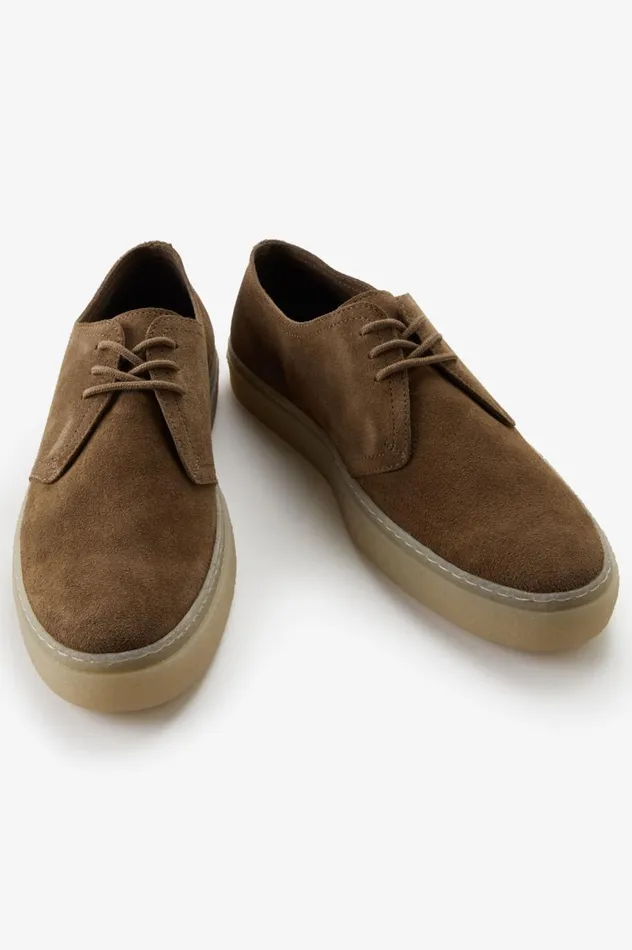 Men Linden Shaded Stone Fred Perry Shoes