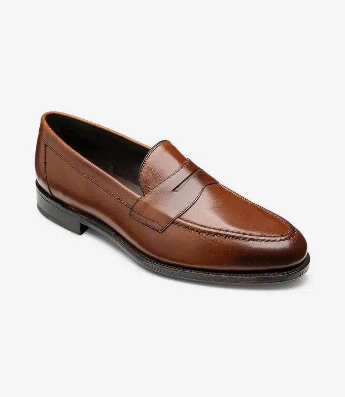 Men Loake Hornbeam Mahogany Loafers