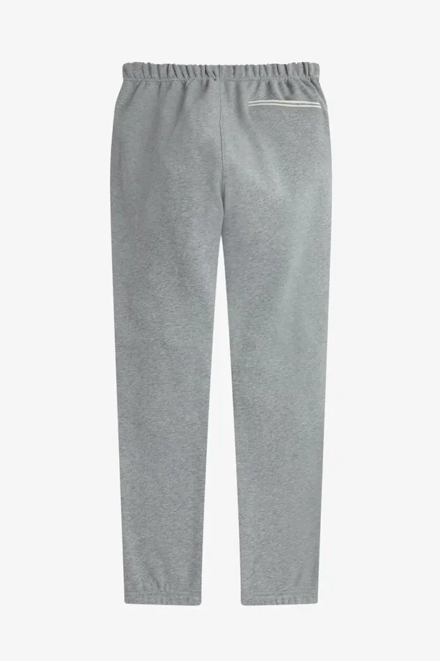 Men Loopback Sweat Pant Steel Marl Fred Perry Trousers