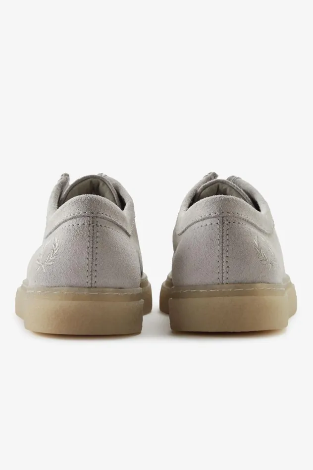 Men Low Dawson Light Oyster Fred Perry Shoes