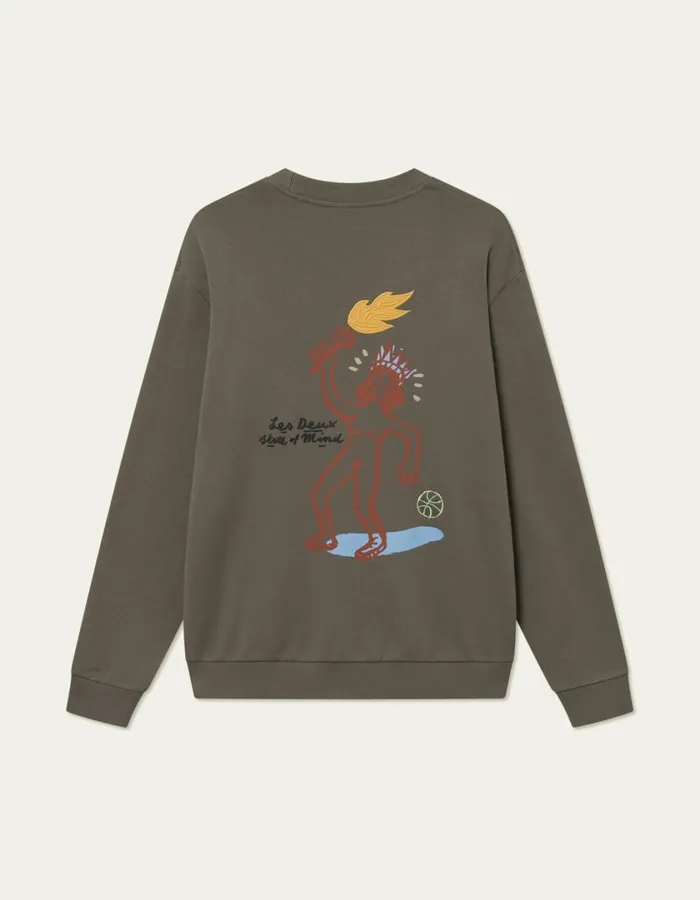 Men Luca Sweatshirt 8211 Bungee Cord Les Deux HoodiesSweatshirts