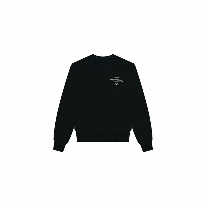Men Mediterranean Sweatshirt 8211 BlackBlack Les Deux HoodiesSweatshirts