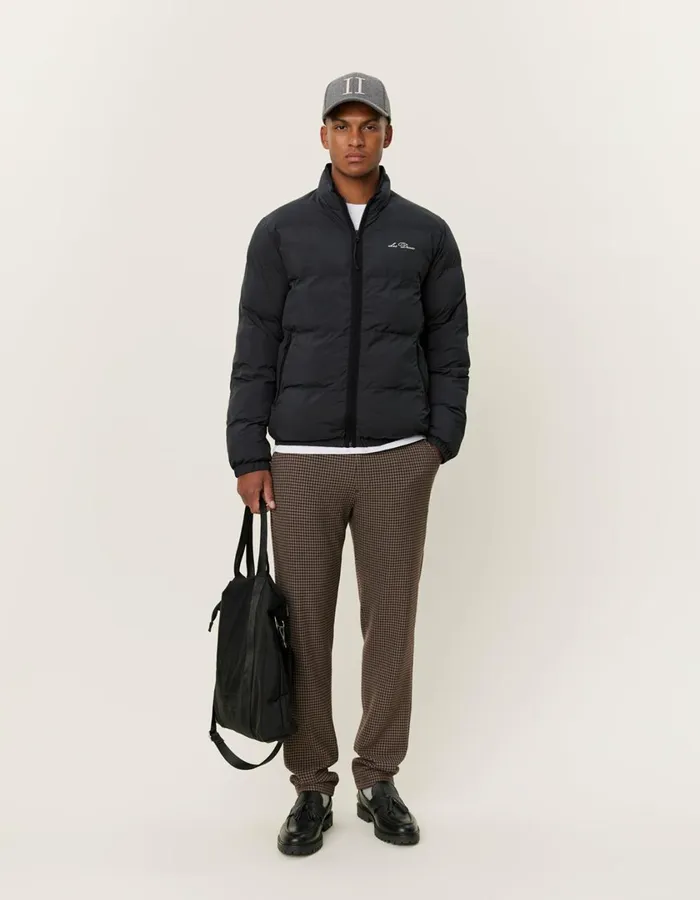 Men Newport Padded Jacket 8211 BlackBlack Les Deux JacketsCoats
