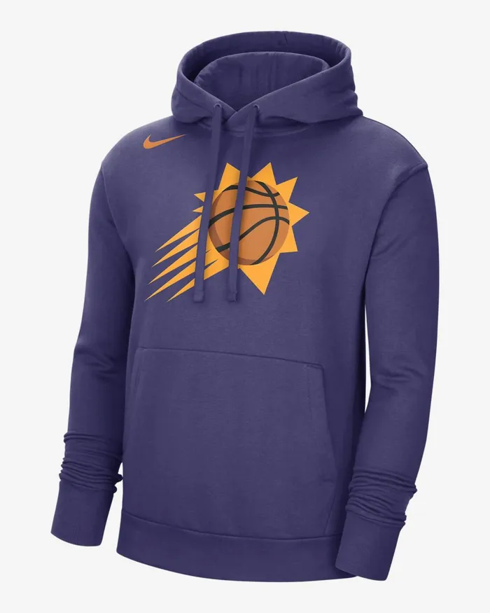 Men Nike Hoodies And Sweatshirts Phoenix Suns New Orchid
