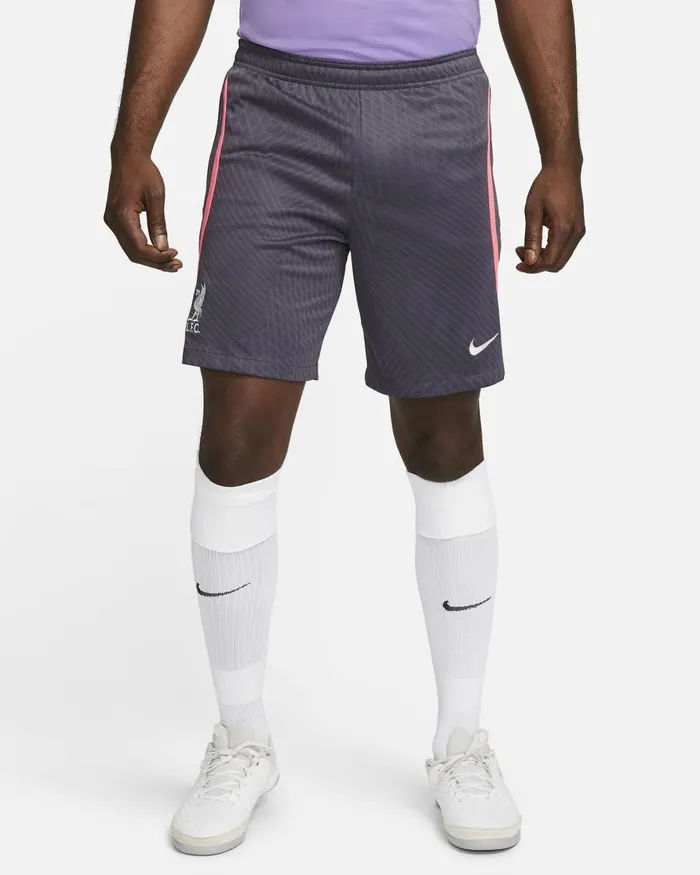 Men Nike Shorts Liverpool FC Strike Third Gridironhot Punchwhite
