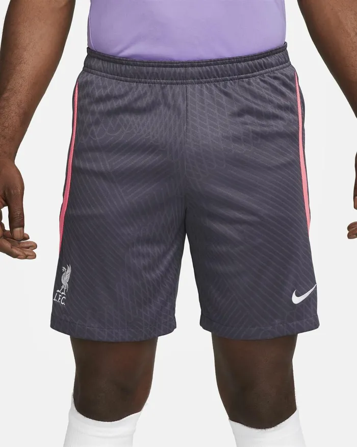 Men Nike Shorts Liverpool FC Strike Third Gridironhot Punchwhite