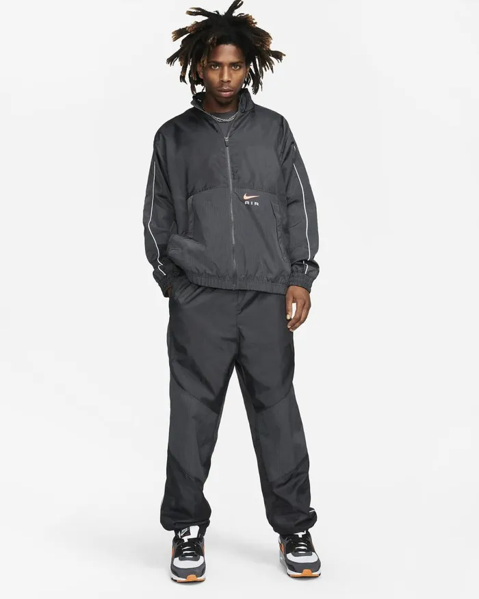 Men Nike Trousers And Tights Air X Marcus Rashford Anthracite
