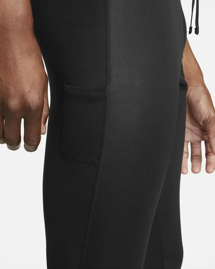 Men Nike Trousers And Tights StormFIT Phenom Elite Black