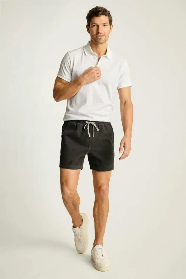 Men Nomad Short Raven Black Bonobos Seasonal Pants