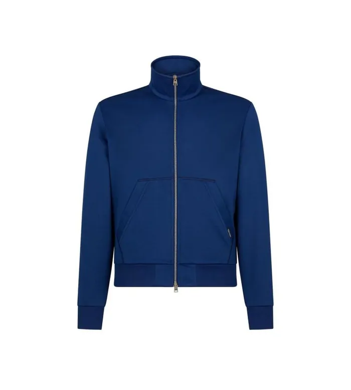 Men Outerwear Tom Ford Technical Cotton Zip Through