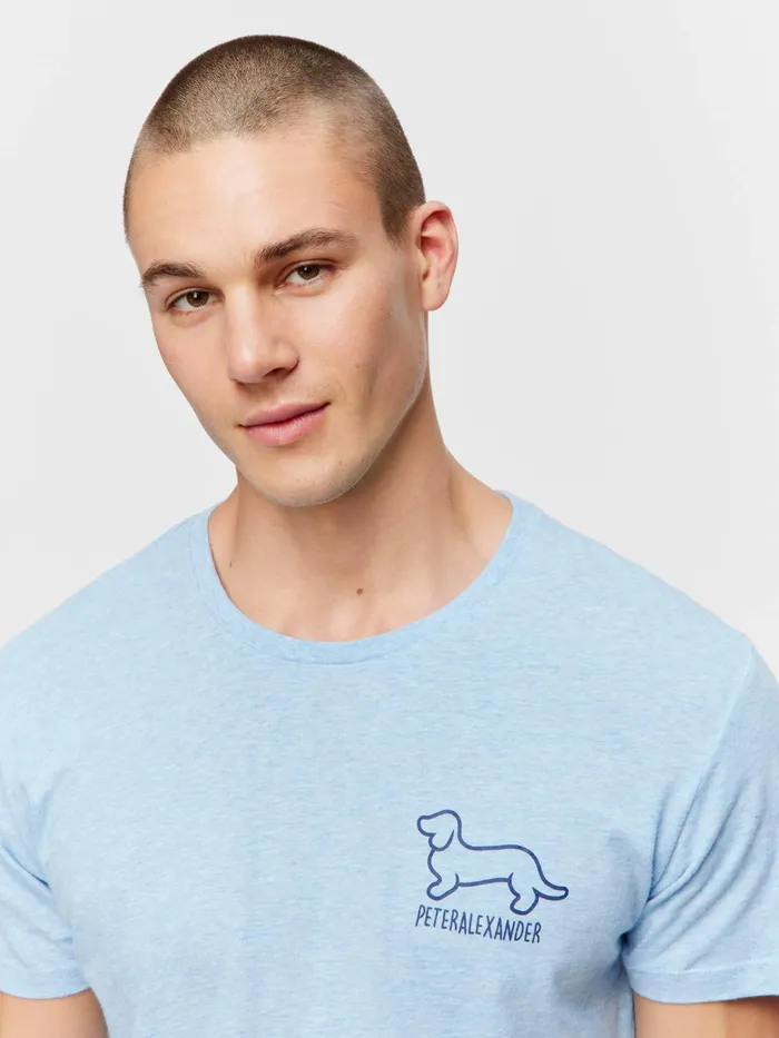 Men Penny Logo Tee Black Peter Alexander Classic Tops